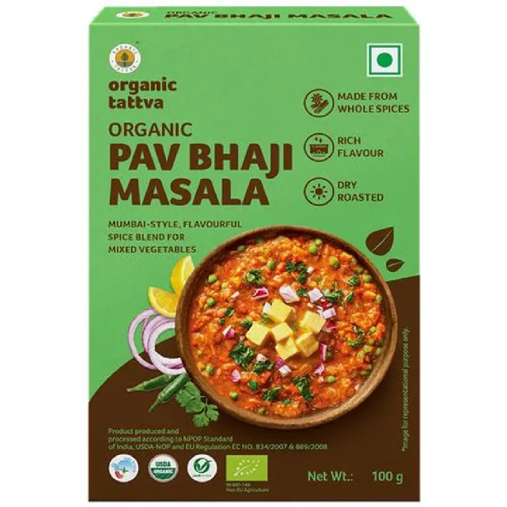Organic Tattva Pav Bhaji Masala, 100 g-1.webp